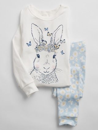 Baby Bunny Organic PJ Set | Gap Factory