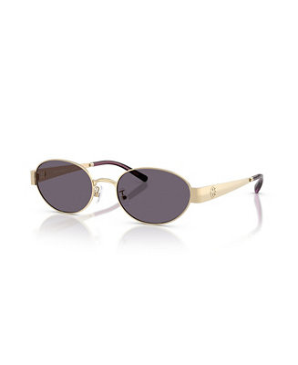 Tory Burch Women's Oval Sunglasses, TY6116 - Macy's | Macy's