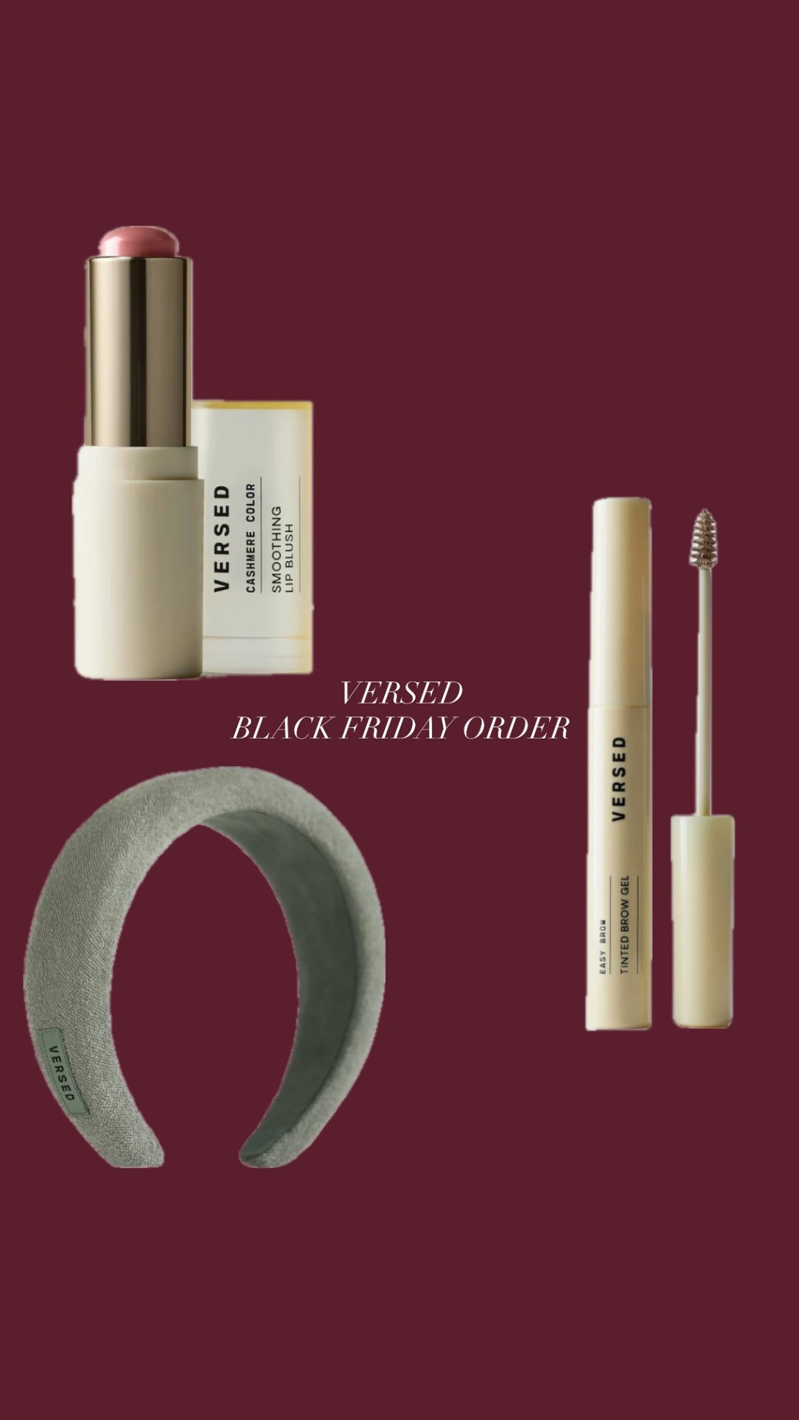 VERSED BLACK FRIDAY ORDER

#LTKHoliday #LTKGiftGuide #LTKCyberWeek