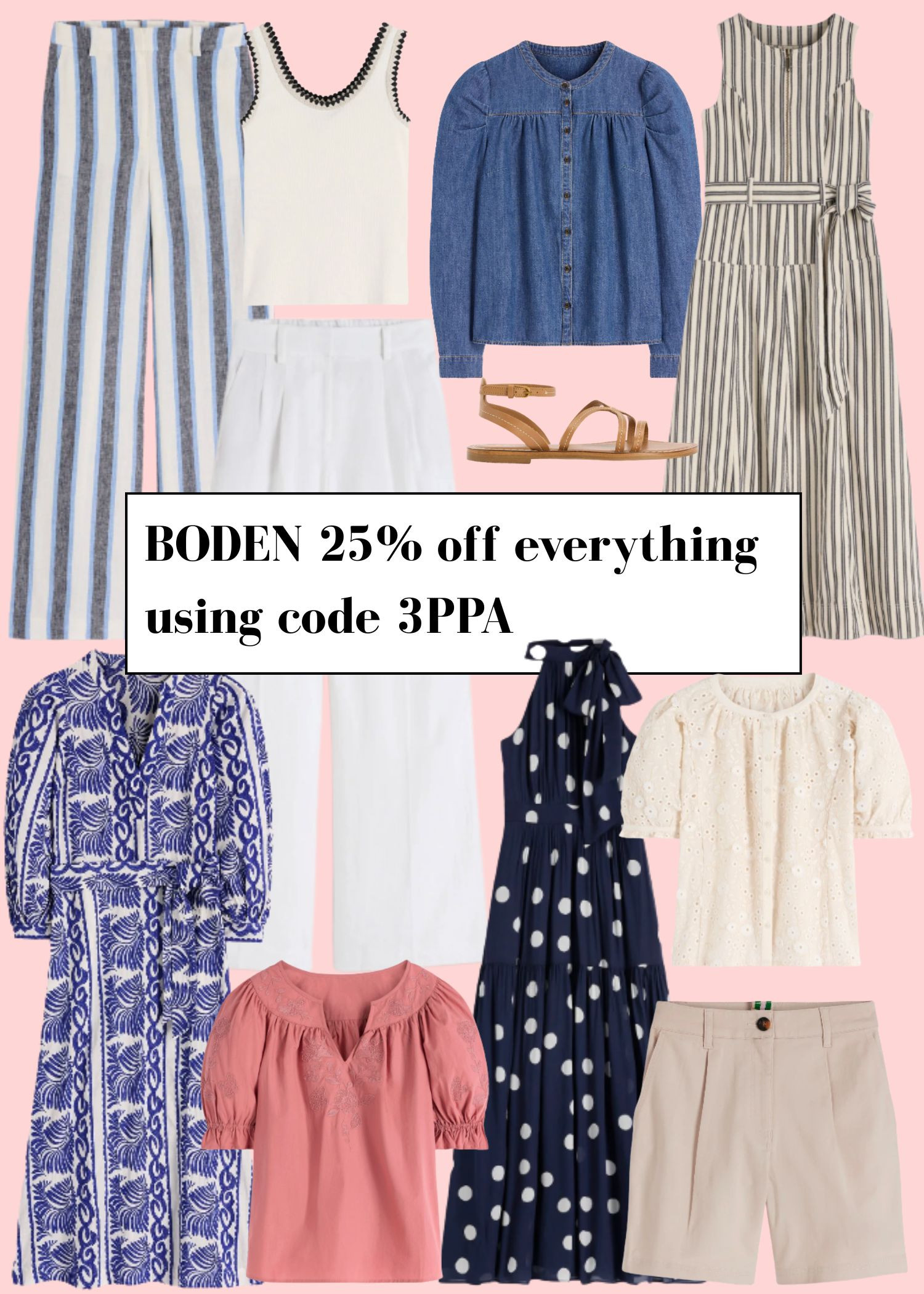 Boden Faves! Use Code: 3PPA for 25% off 

Boden Summer Edit, Summer Dress, Occasion Dress, Day Dress, Linen Trousers, Summer Holiday Outfits, Classic Summer Style, Smart Casual Summer, Holiday Style, Holiday Fashion  

 #LTKuk #LTKspring #LTKsummer