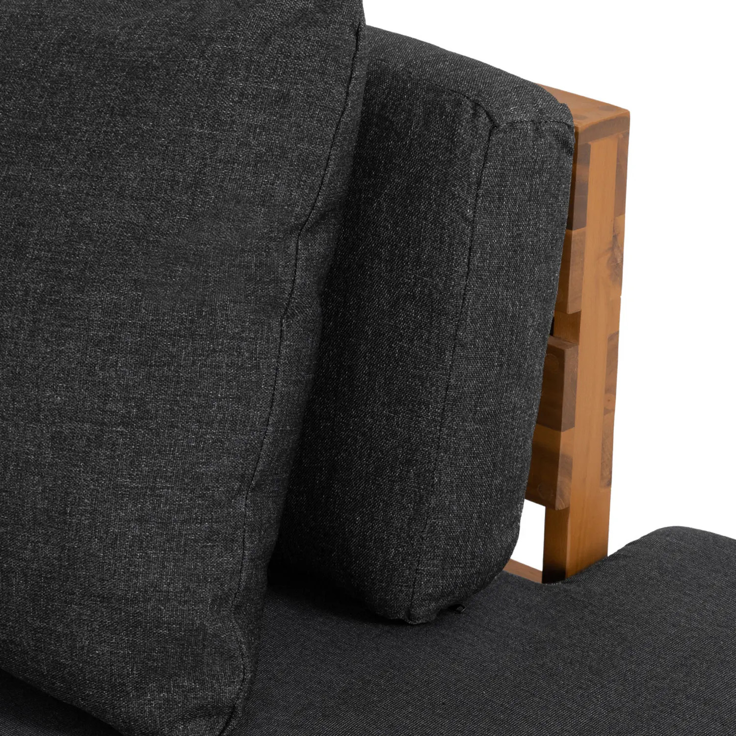 Lubek 100.5" Outdoor Low Corner Sectional Set - Slate Gray | Article