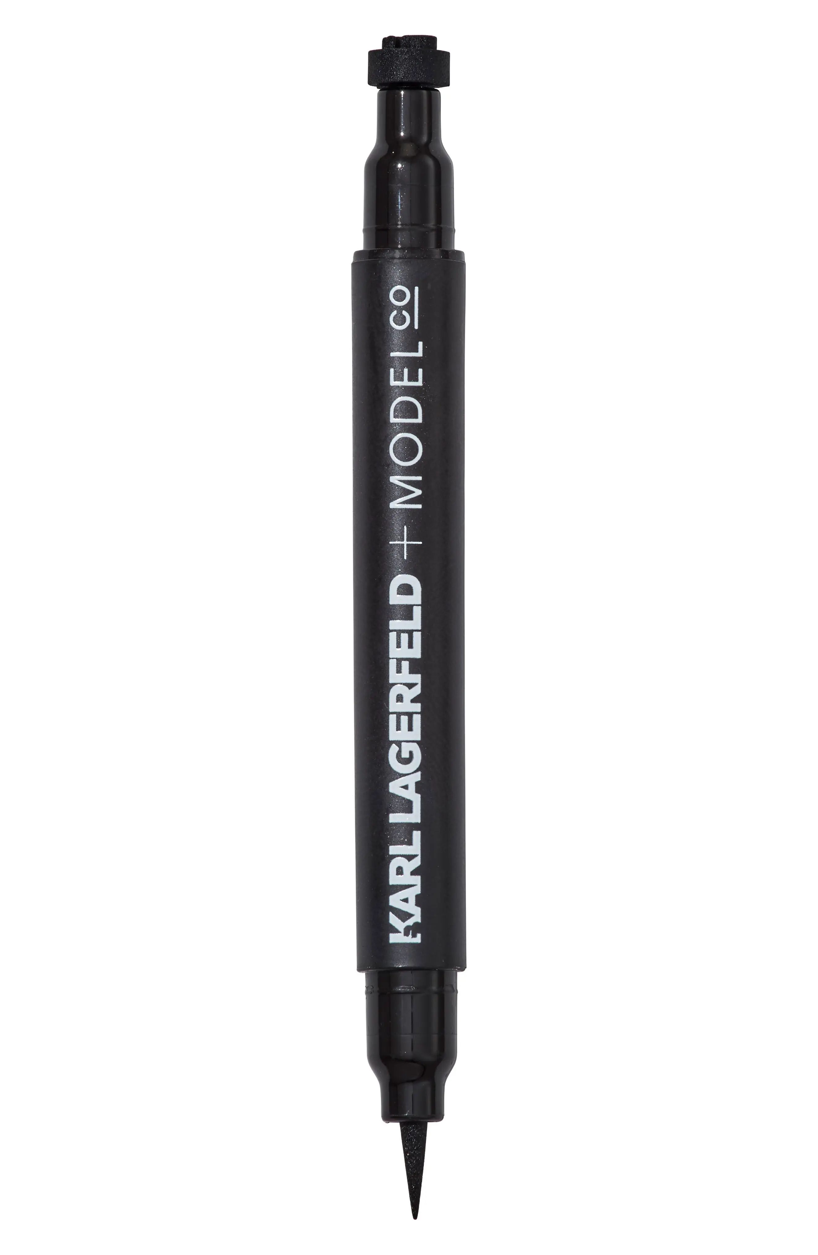 KARL LAGERFELD + MODELCO Kiss Me Karl Liquid Liner and Beauty Stamp | Nordstrom