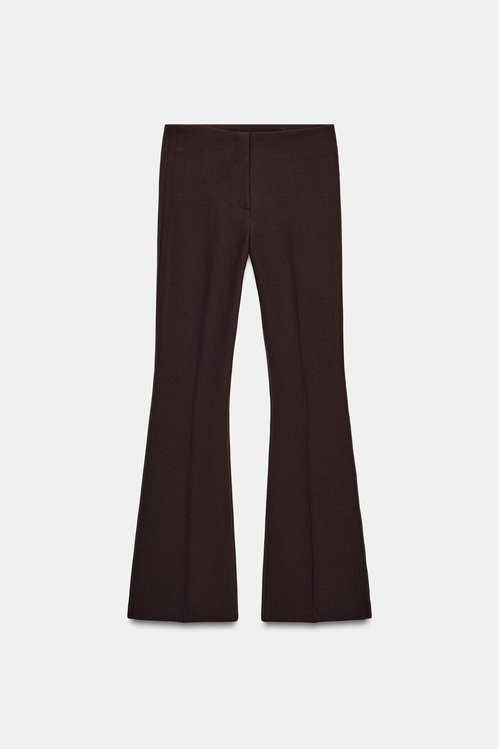FLARE PANTS WITH SIDE SEAMS | Zara Canada