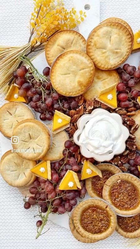 Thanksgiving pie charcuterie board! The little pie slices are cheese and crackers though! Sale 

#LTKHoliday #LTKHolidaySale #LTKSeasonal