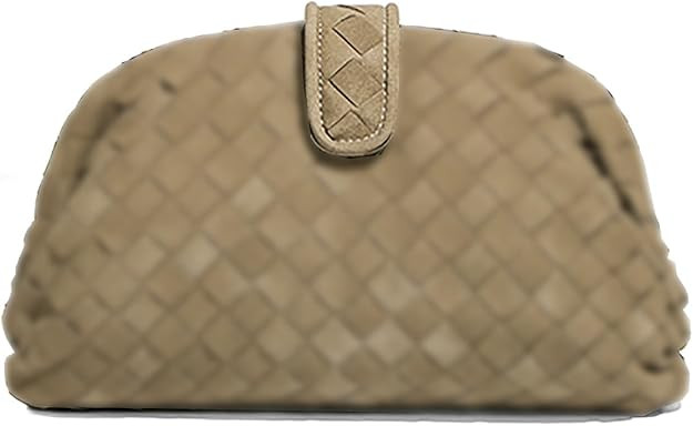 Molodo Woven Bags for Women Shoulder Bag PU Leather Handwoven Crossbody Bag Satchel Woven Purses | Amazon (US)