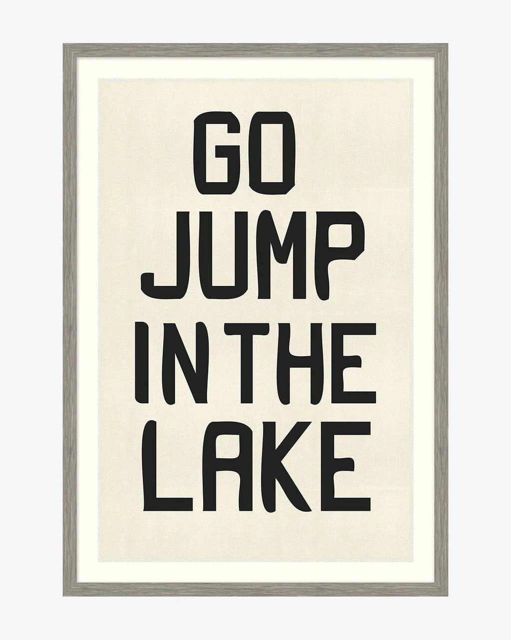 Go Jump in the Lake | McGee & Co.