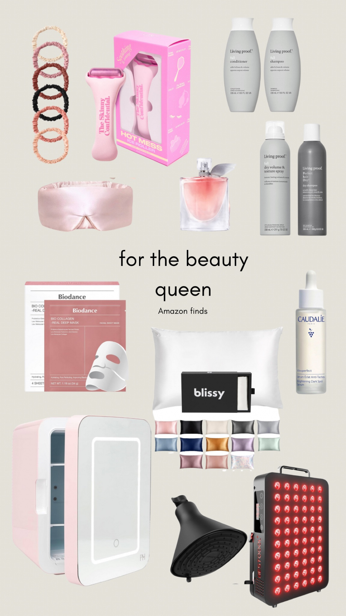 Beauty finds — Amazon Black Friday deals 

Stocking stuffers, gifting guide, friend gifts, skincare, silk pillowcases, silk pillows, silk mask, beauty fridge, perfume, living proof, face roller, skinny confidential #LTKHoliday 

#LTKGiftGuide #LTKBeauty