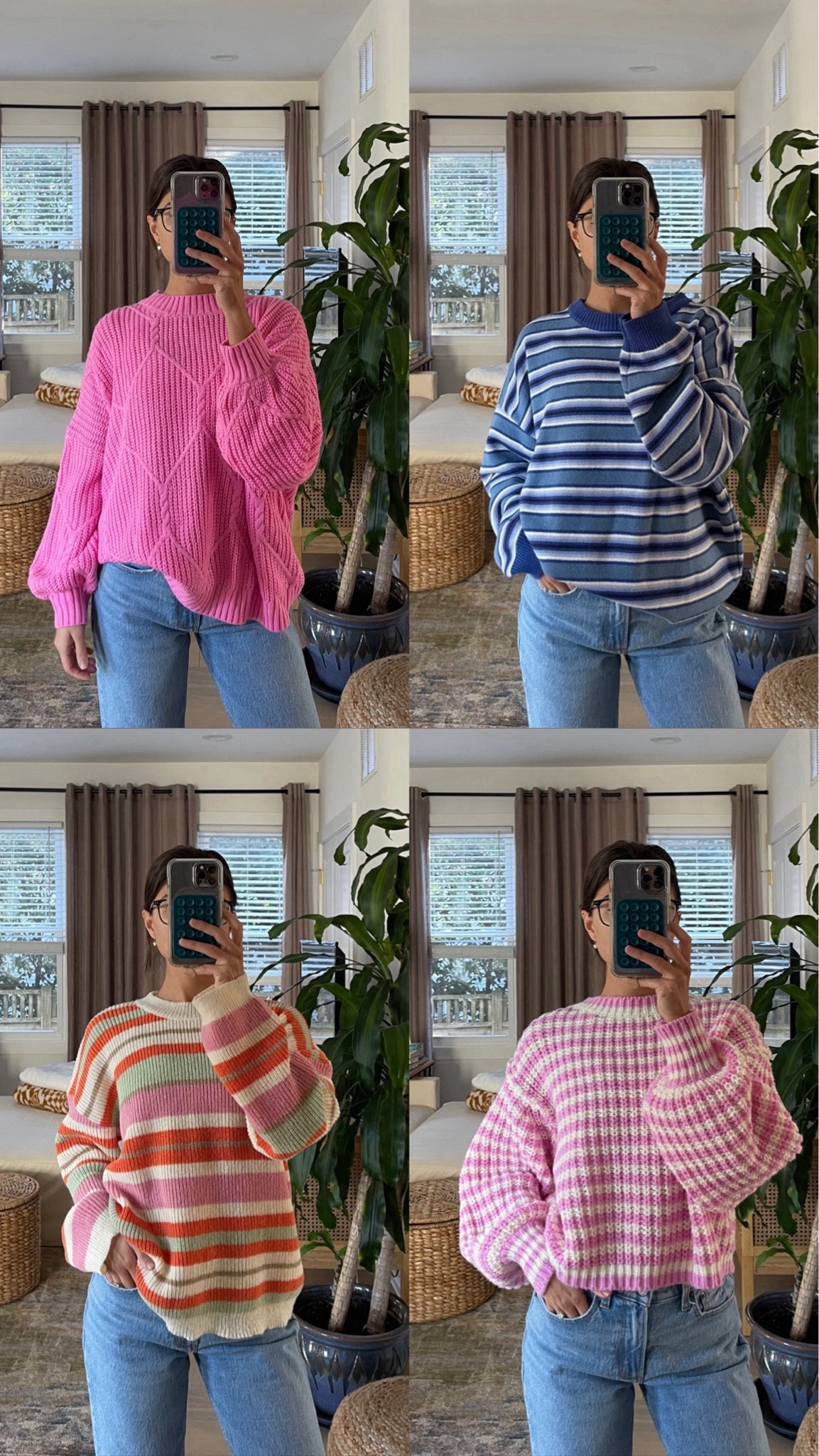 fun & colorful sweaters! XS in all of them | code VIV15 💘
*if size XS is not an option, I get small*

#LTKstyletip #LTKSeasonal #LTKfindsunder100