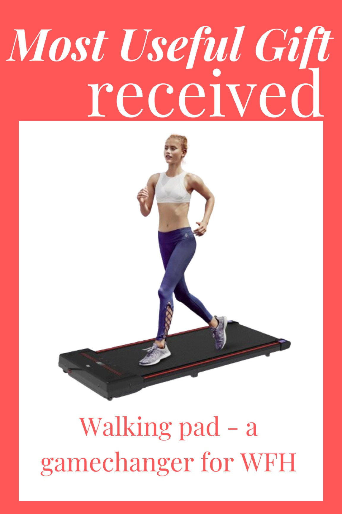 Walking pad treadmill for underneath your desk - ideal work from home gift! 

#LTKhome #LTKGiftGuide #LTKfitness