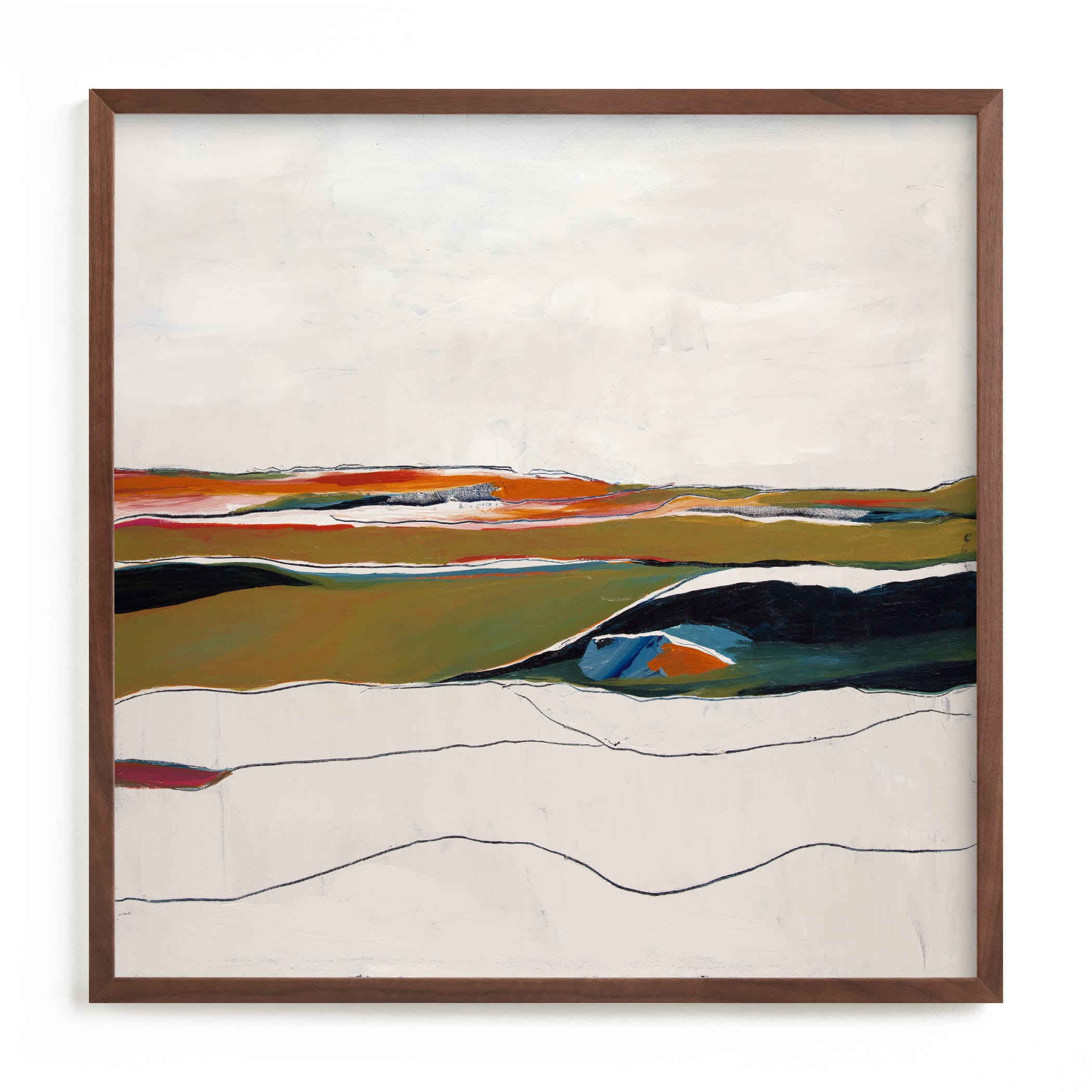 "Beckett's Poem" - Painting Limited Edition Art Print by Caryn Owen. | Minted