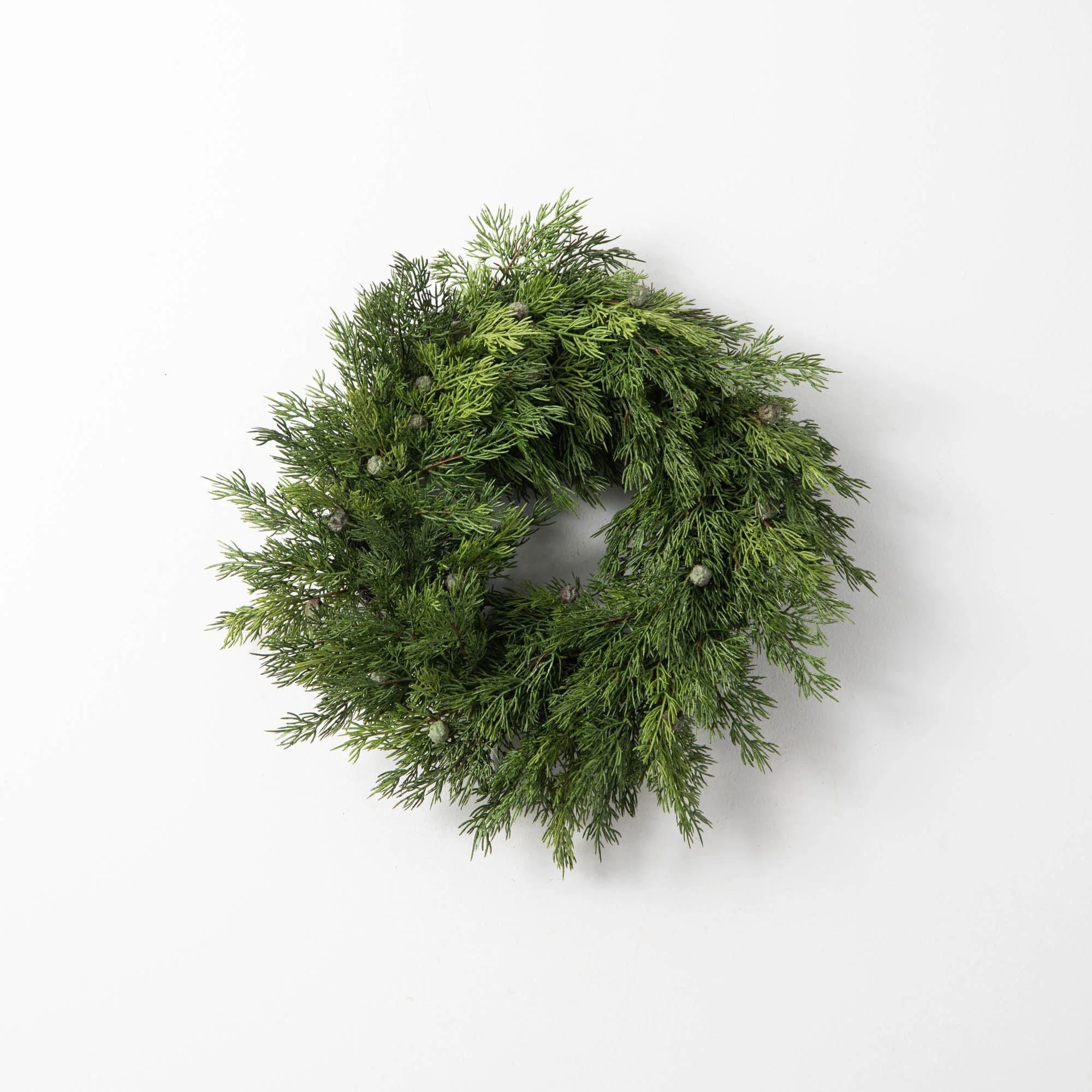 20'' Handcrafted Polyethylene Plastic Wreath | Joss & Main