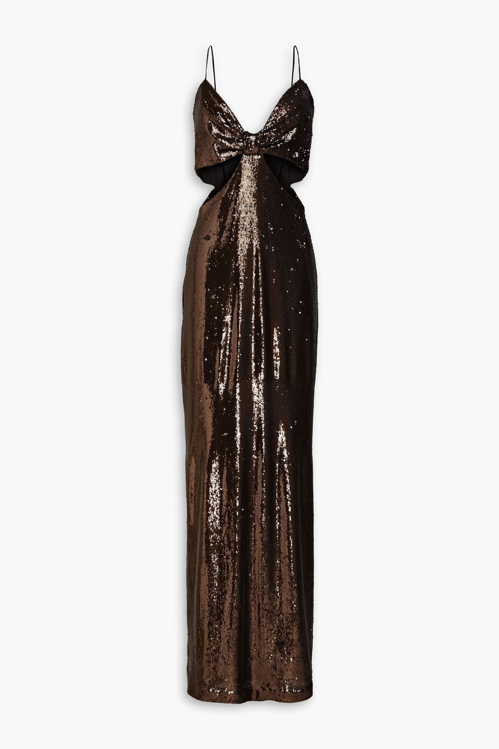 HALSTON Chloe cutout sequined tulle gown | Sale up to 70% off | THE OUTNET | The Outnet (UK and Europe)