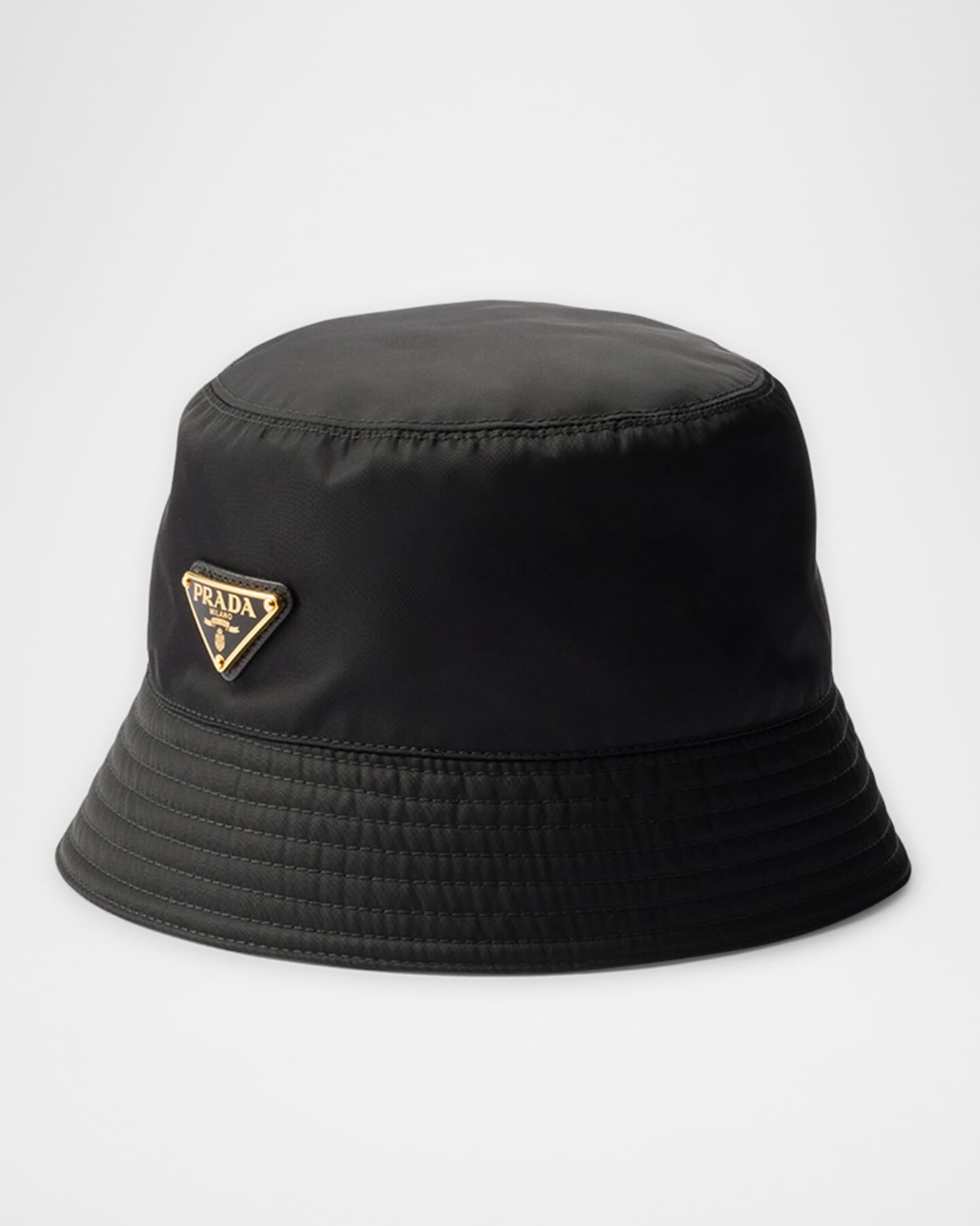 Prada Re-Nylon Logo Bucket Hat | Neiman Marcus