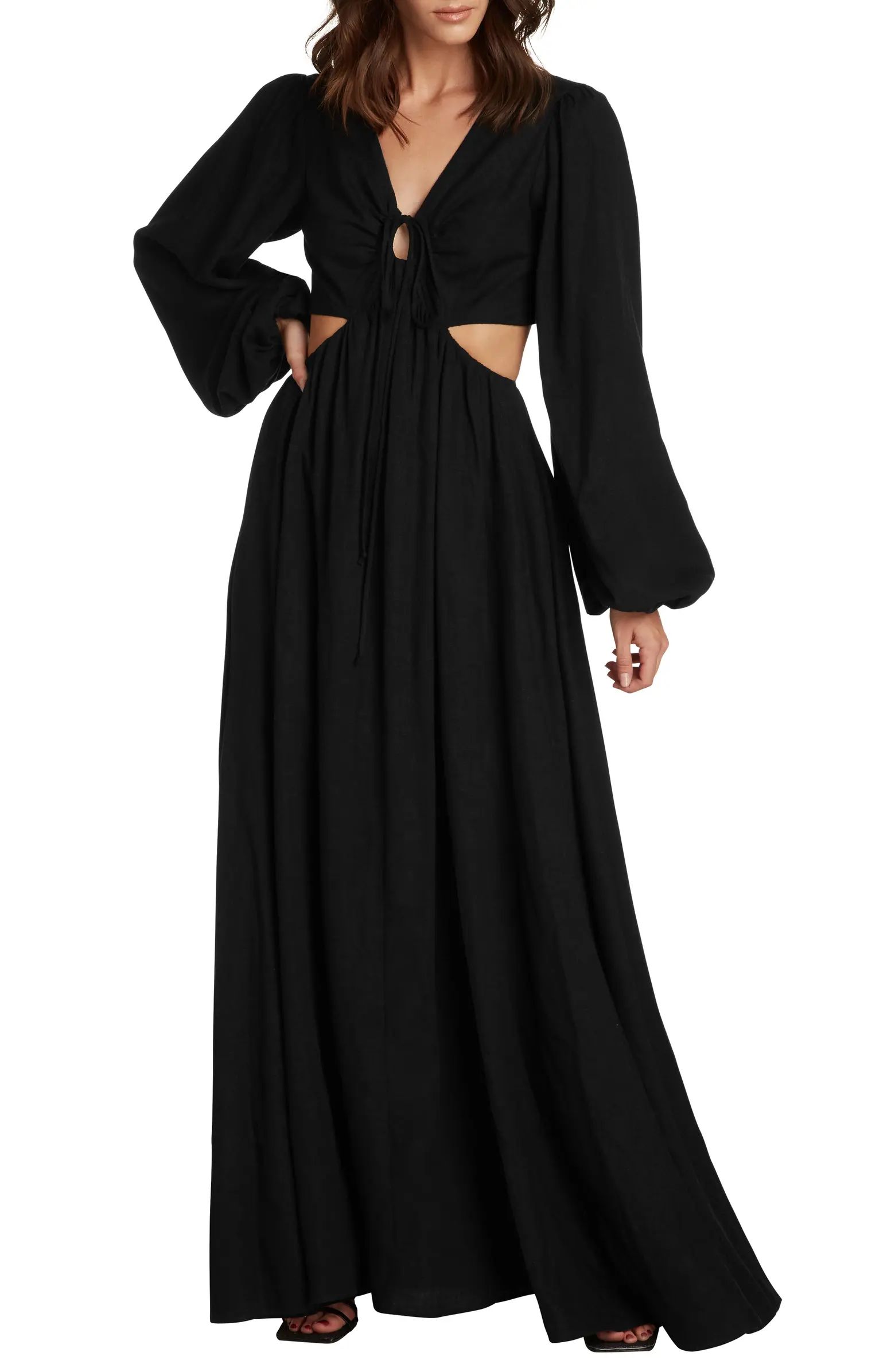 Willow Rosa Cutout Long Sleeve Maxi Dress | Nordstrom | Nordstrom
