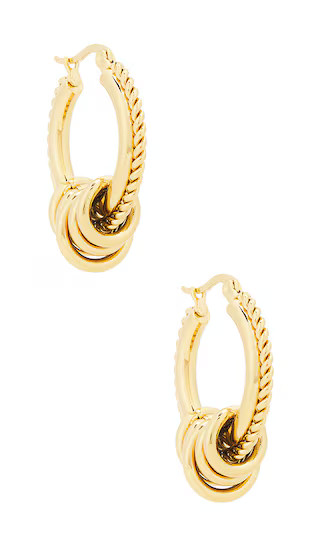 Mendoza Earrings in Gold | Revolve Clothing (Global)