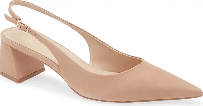 Robyn Pointed Toe Slingback Pump (Women) | Nordstrom