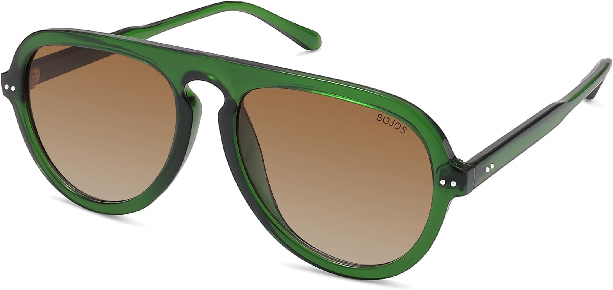 SOJOS Retro Aviator Sunglasses Womens Mens Vintage Plastic Frame Shades Lentes De Sol Para Mujer ... | Amazon (US)