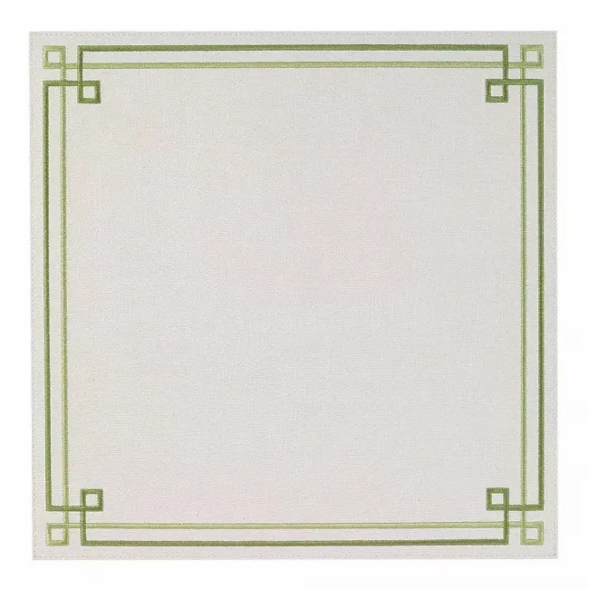 Link Green Placemats, Set of Four | Gracious Style
