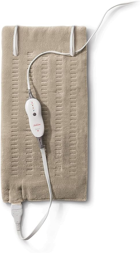 Sunbeam Premium Sunbeam Heating Pad with Compact Storage King Size Beige | Amazon (US)