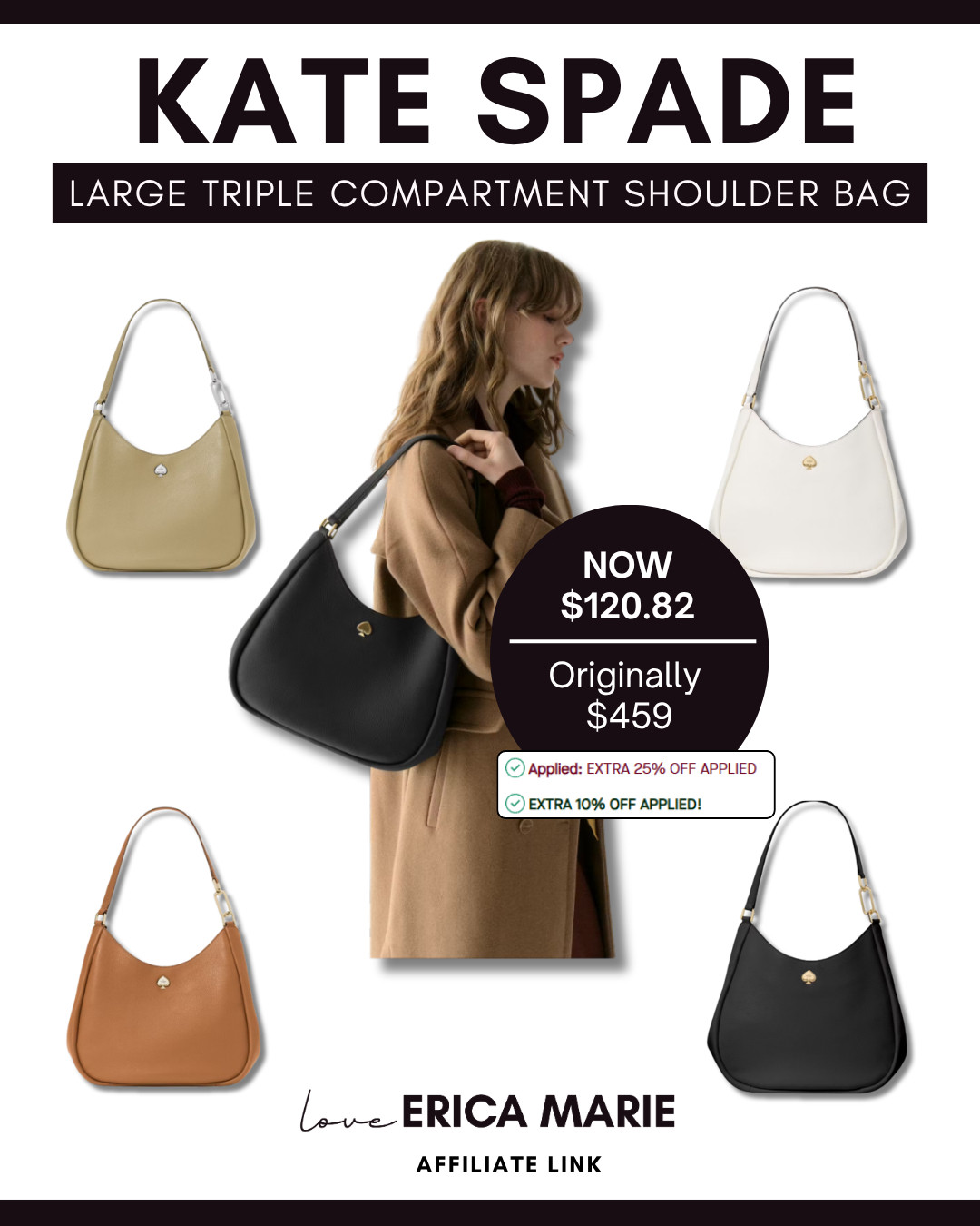 Upgrade your everyday style with the Kayla Large Triple Compartment Shoulder Bag, now available at a huge discount. This spacious and versatile women’s handbag is perfect for the office, work, travel, and everyday use. Featuring multiple compartments for easy organization, it’s an ideal accessory for carrying all your essentials in style. Whether you’re looking for a chic work bag or an everyday shoulder purse, this bestselling handbag is a must-have for your summer wardrobe. 

 #LTKgrwm #LTKootd #LTKSaleAlert