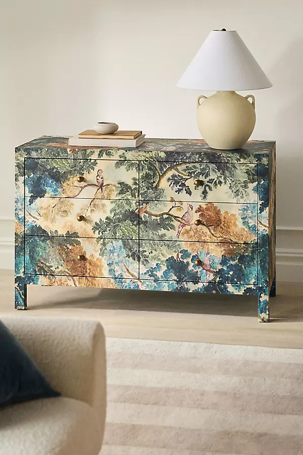 Hale Canvas Six-Drawer Dresser | Anthropologie (US)