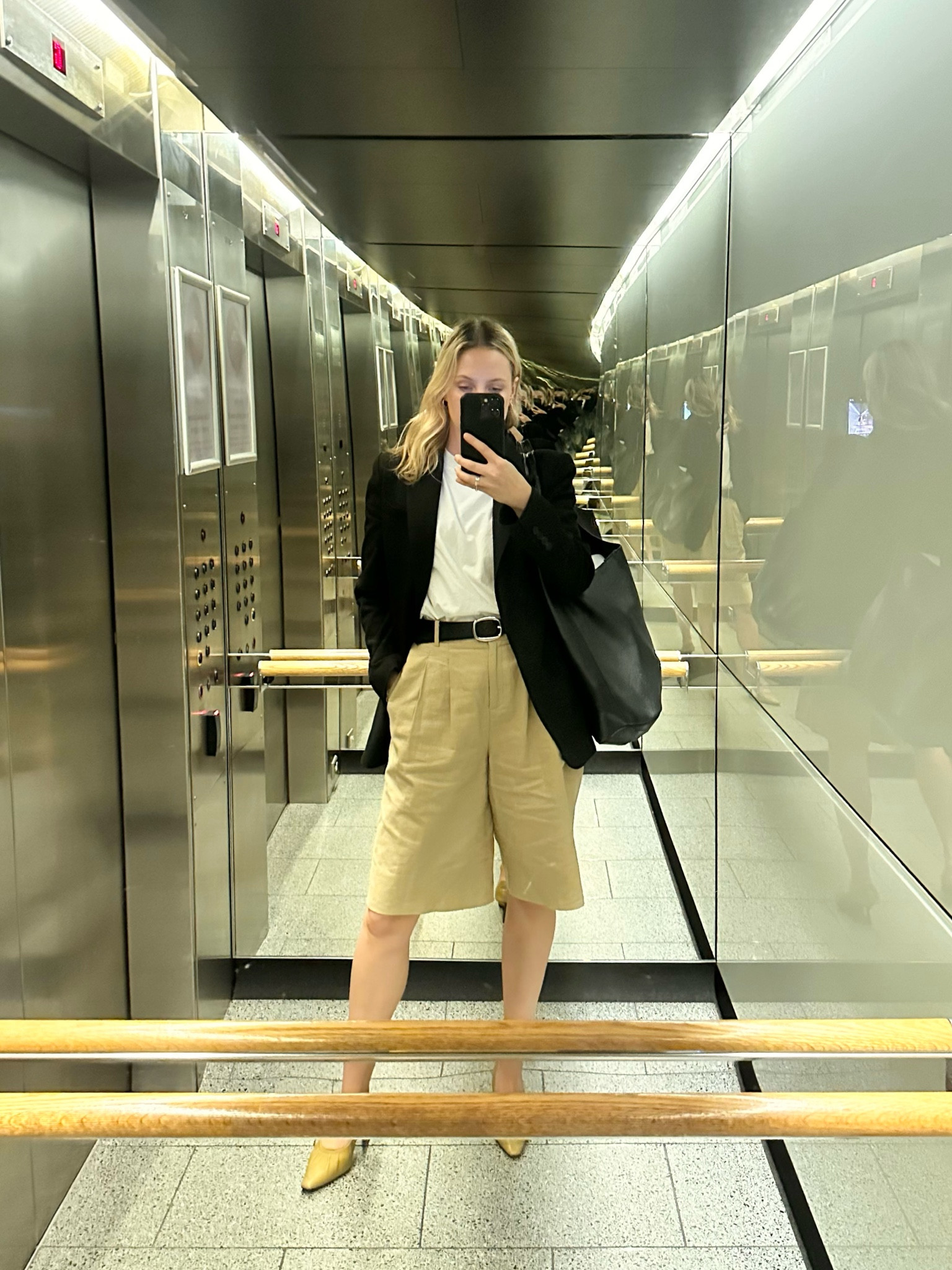 Bringing out the Bermuda shorts again! 

#LTKaustralia #LTKworkwear