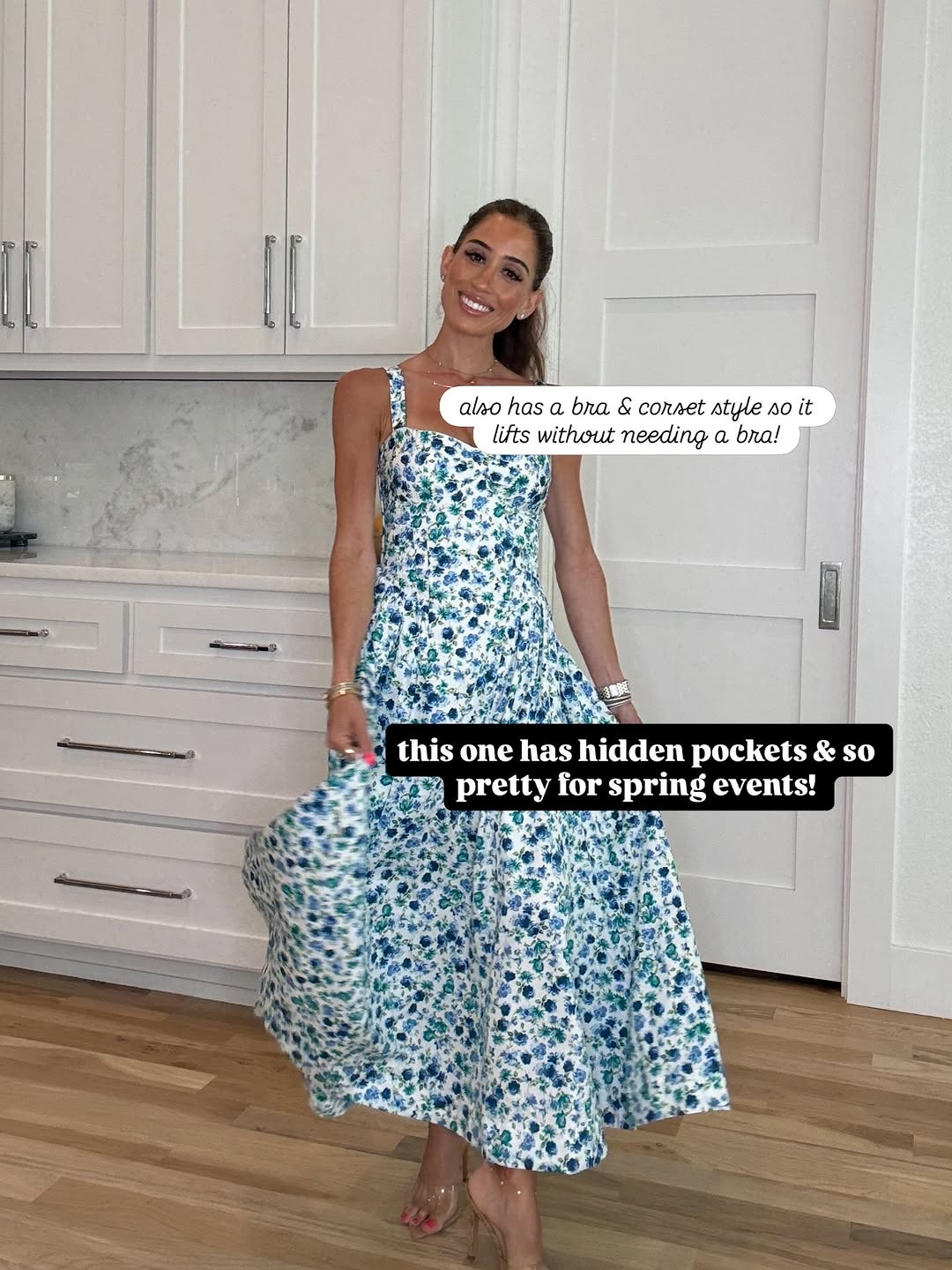 Spring floral dress size xxsP 

#LTKPetite #LTKSaleAlert