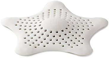 Umbra Starfish Drain Cover/Hair Catcher, White | Amazon (US)