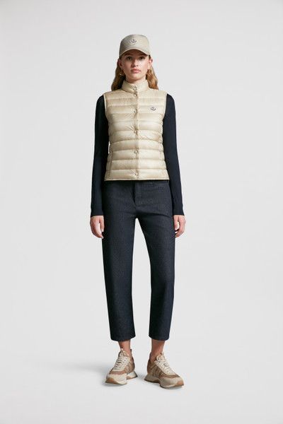 Beige Liane Down Vest - Vests for Women | Moncler US | Moncler