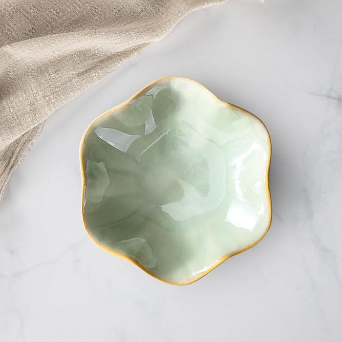 Jewelry Dish Tray Ring Dish Ceramic Trinket Tray Key Bowl Decorative Plate for Sisters Daughter M... | Amazon (UK)