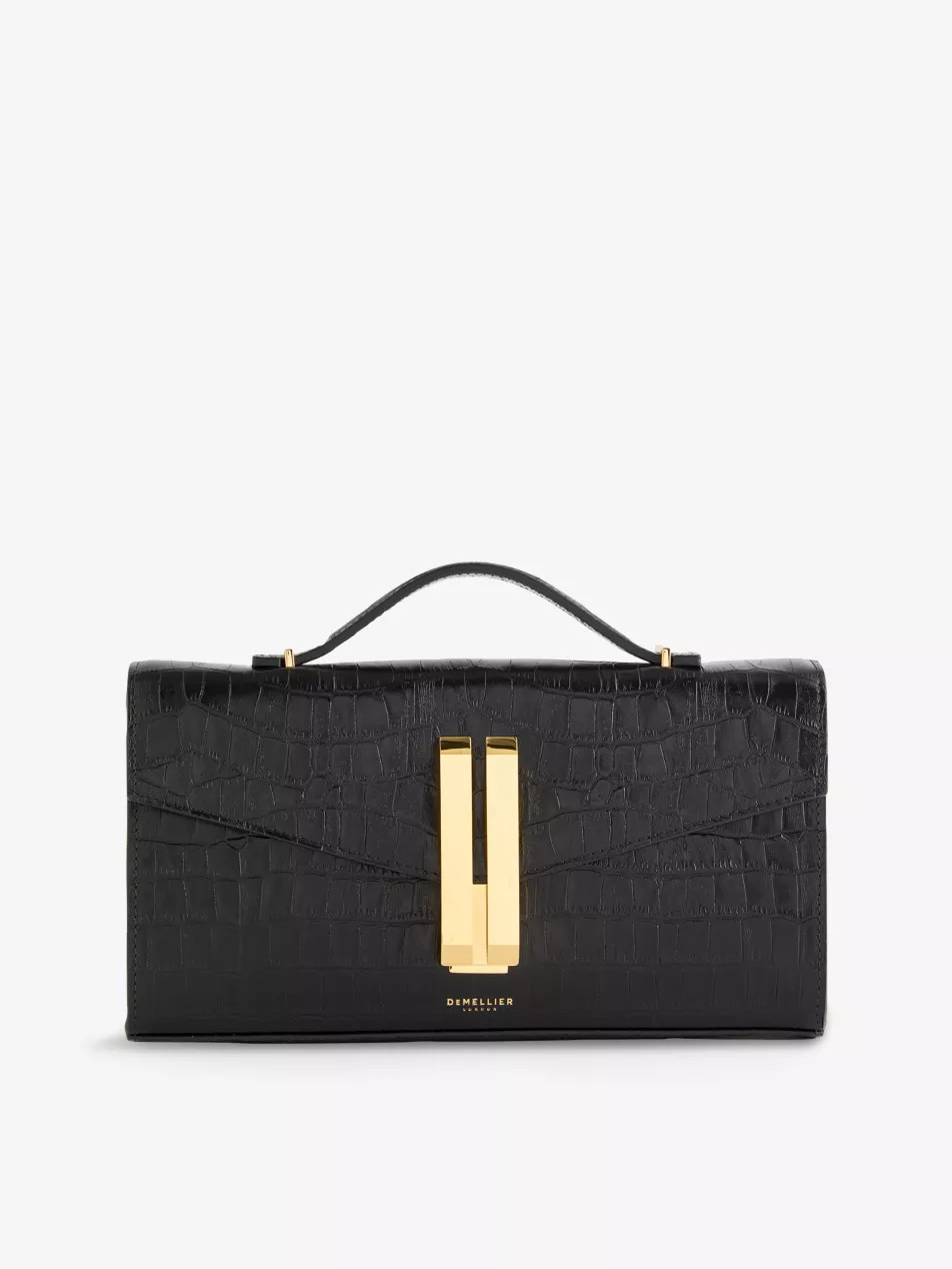 Vancouver Leather Clutch Bag | Selfridges