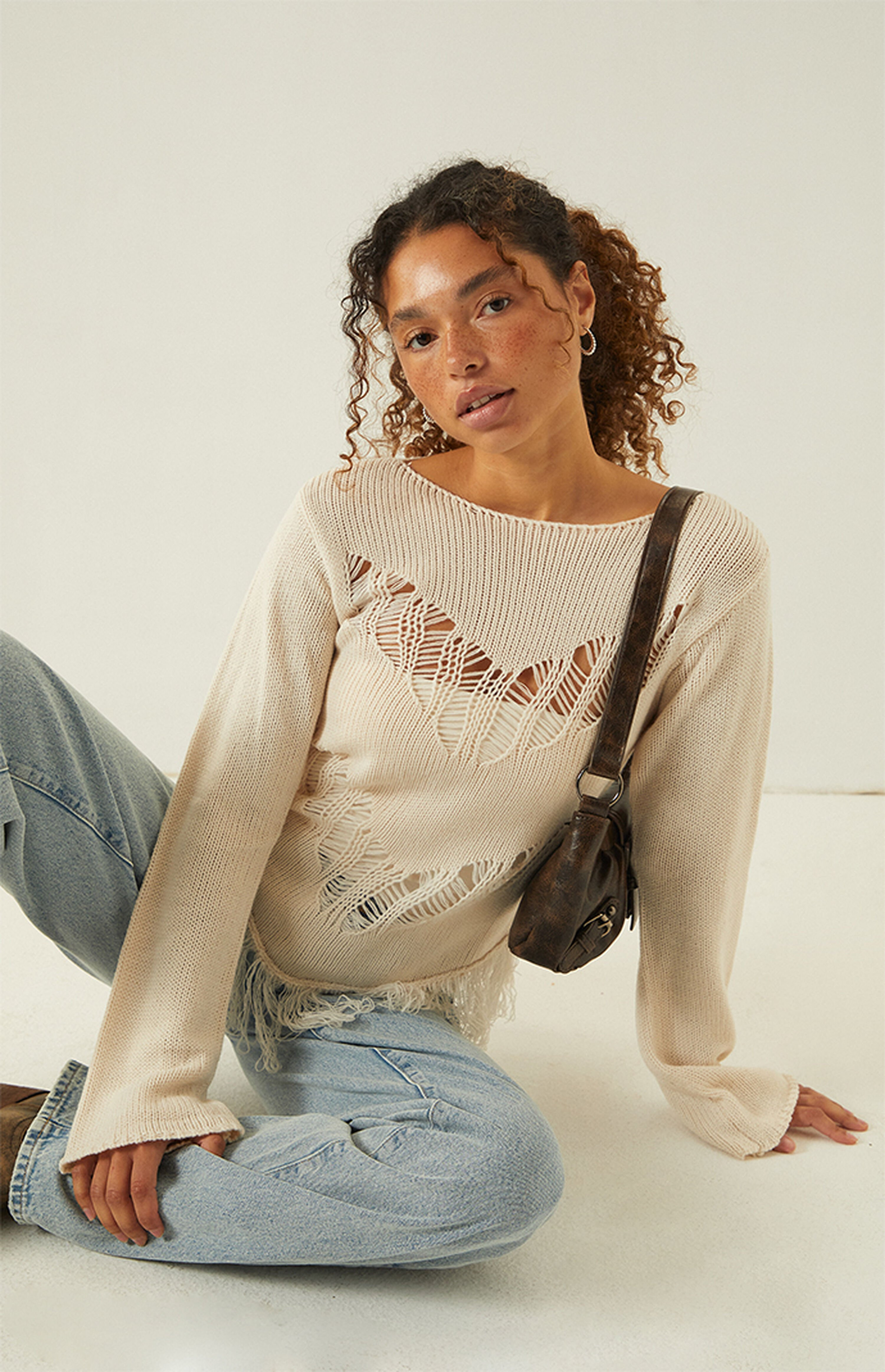 Your Favorite Goleta Open Knit Sweater | PacSun