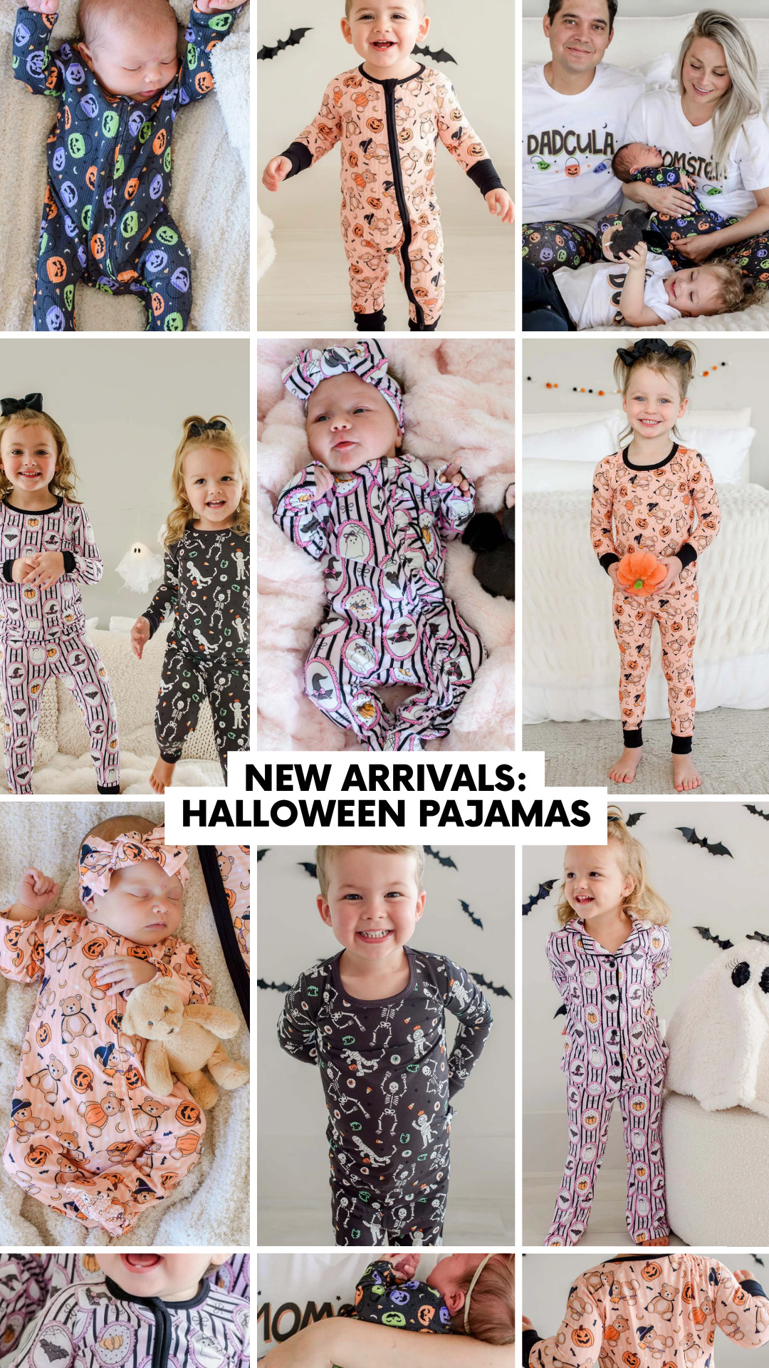 Caden Lane Halloween pjs new arrivals!🎃🕸

Use code LAURAG for 20% off at Caden Lane!

seasonal pjs | family pajamas | matching family 

 #LTKootd #LTKmomlife #LTKSeasonal