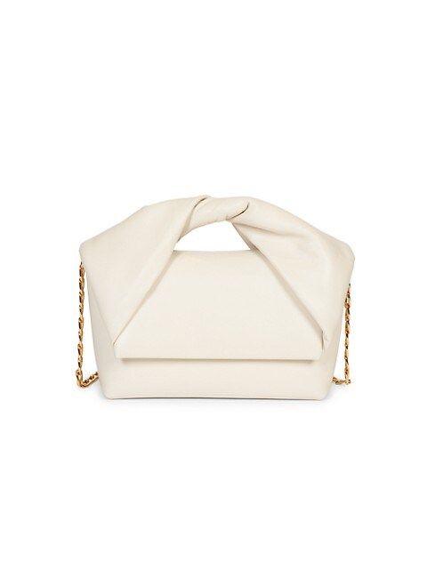 Mini Twister Leather Clutch-On-Chain | Saks Fifth Avenue