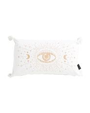 Embroidered Spooky Eye Pillow | Marshalls