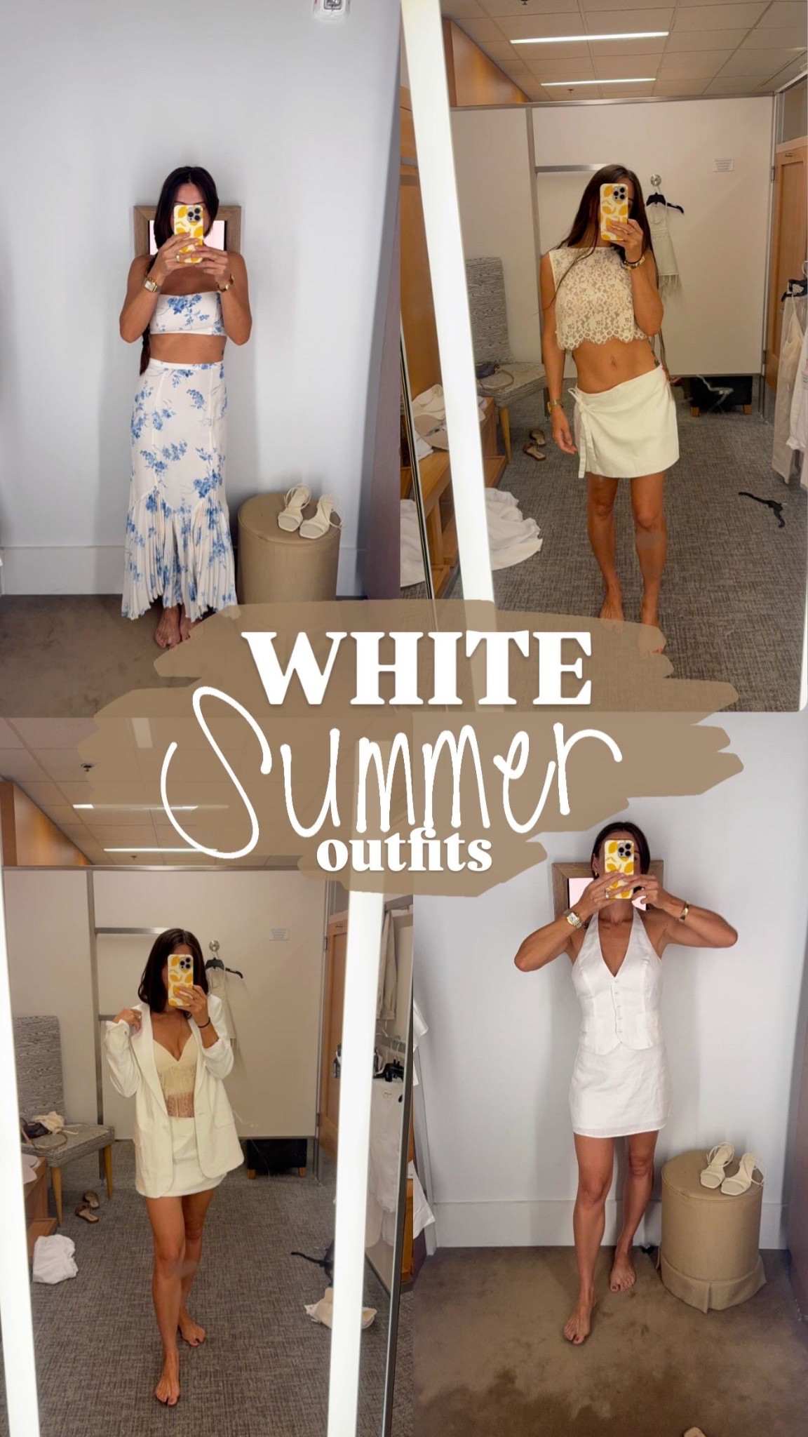 Summer whites ☀️ I know this season is all about butter yellow, but there’s something timeless and classy about creams and whites 🤍 

#LTKSummerEdit #LTKStyleTip #LTKTravel