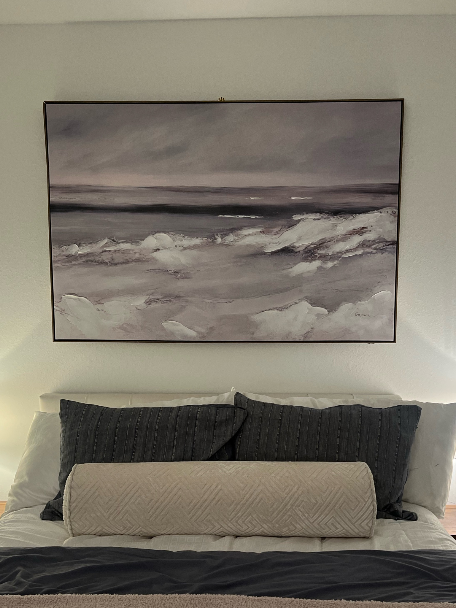 New painting from HomeGoods! Fits so perfectly above our bed 🛏️ 

#LTKhome #LTKsalealert #LTKSpringSale
