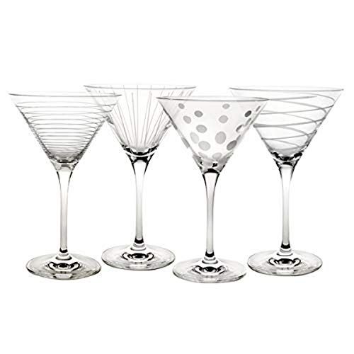 Mikasa Cheers Martini Glass, 10-Ounce, Set of 4 | Amazon (US)