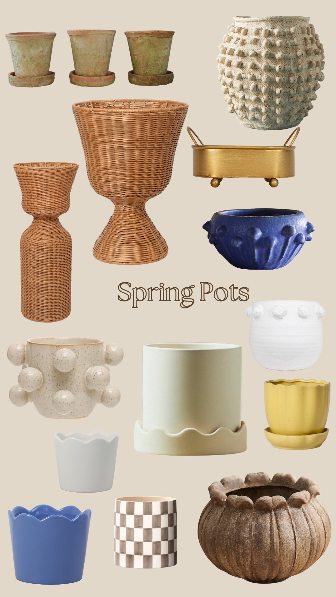 A plant lovers dream is new spring planters/pots! 

#LTKHome #LTKFindsUnder100 #LTKSeasonal