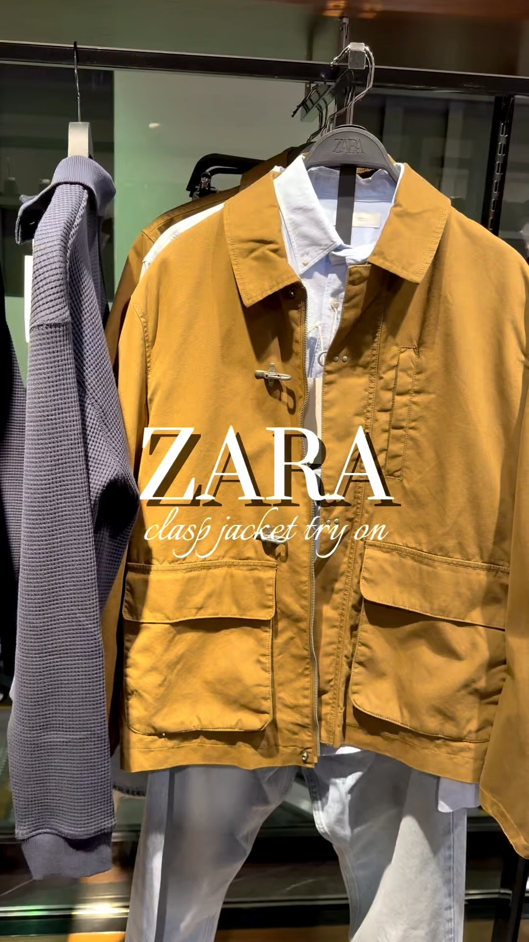 Zara clasp jacket 

#LTKootd #LTKMens #LTKWorkwear