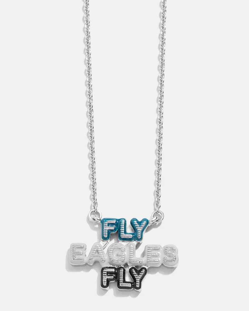 Eagles Slogan Necklace 
#Superbowl #FootballJewelry

#LTKStyleTip #LTKWatchNow #LTKFindsUnder50
