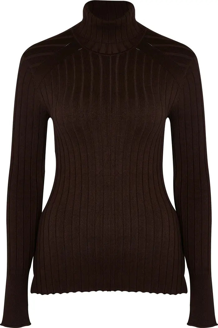 Turtleneck Rib Top | Nordstrom