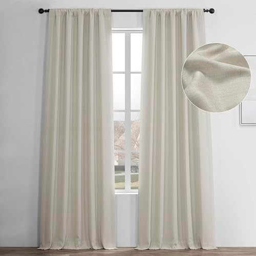 HPD Half Price Drapes Heritage Plush Velvet Curtains 108 Inches Long Room Darkening Curtains for ... | Amazon (US)