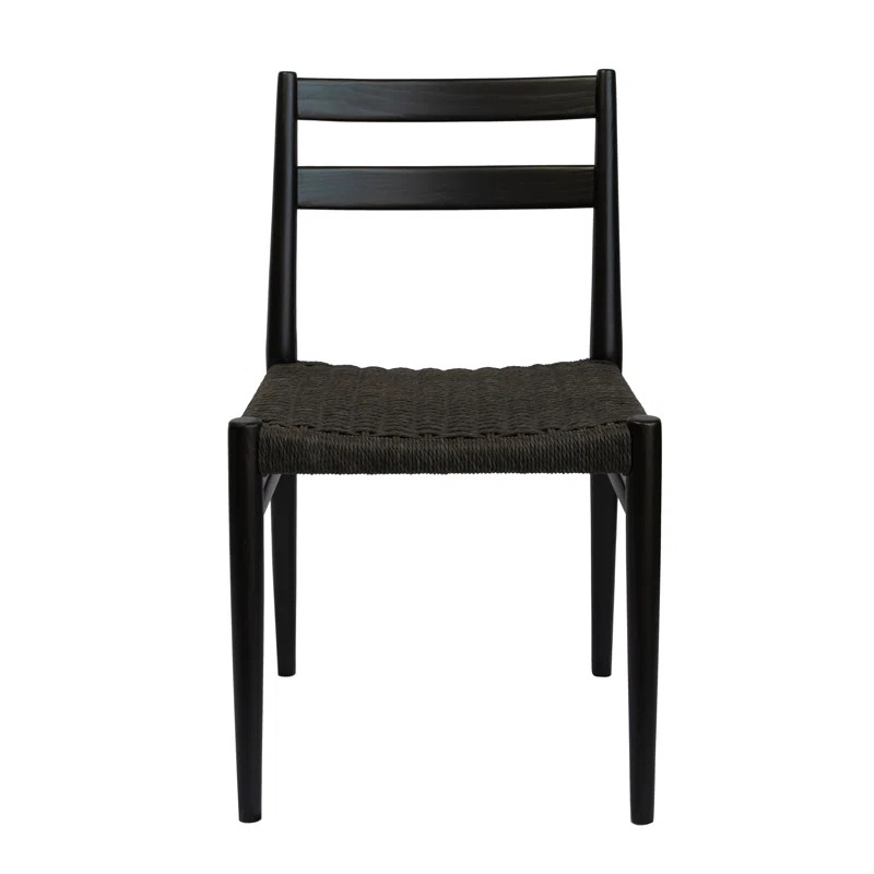 Windhaven Solid Wood Ladder Back Side Chair (Set of 2) | Wayfair North America