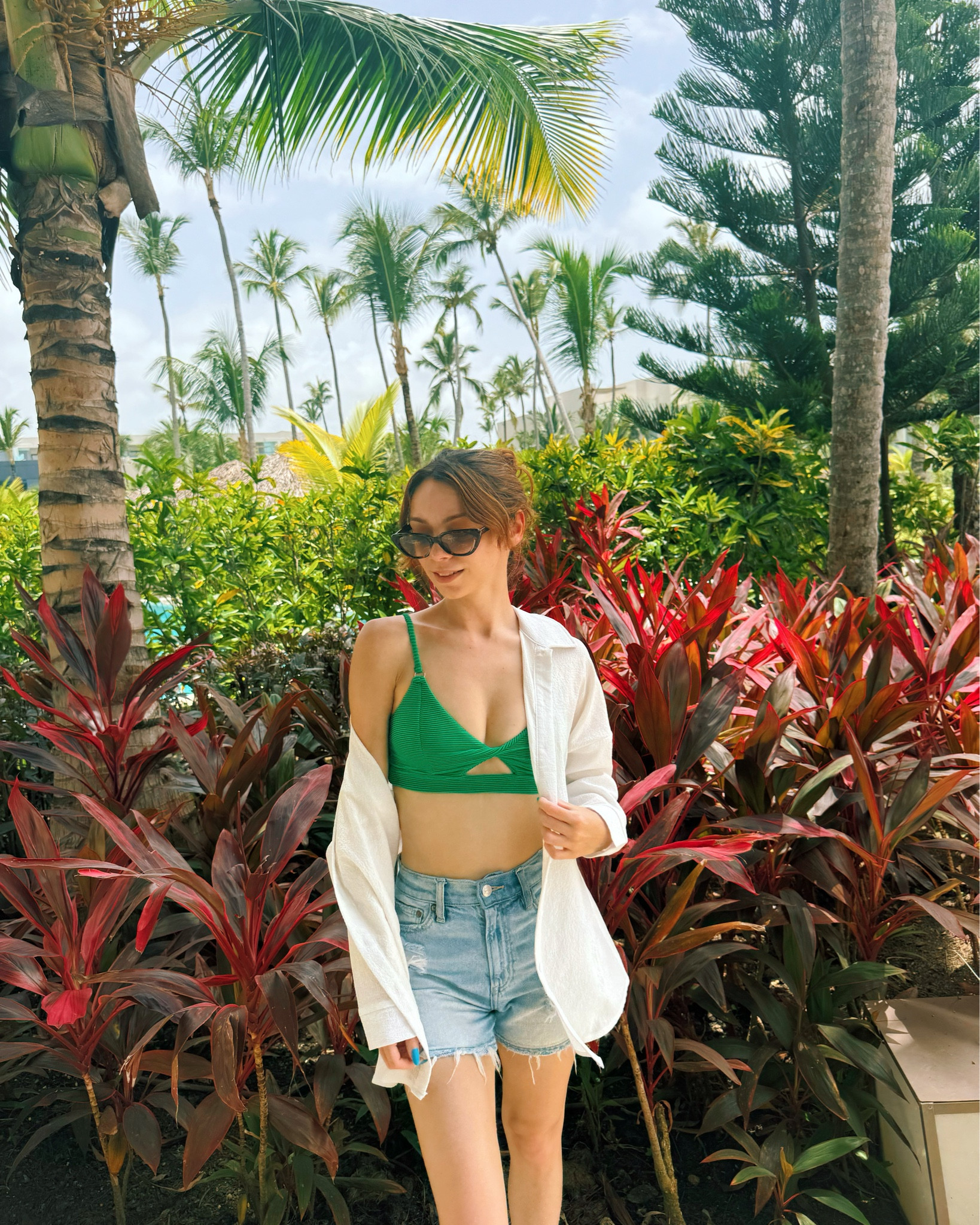 Punta Cana readyyyy 💚

#LTKTravel #LTKFindsUnder50 #LTKSwim