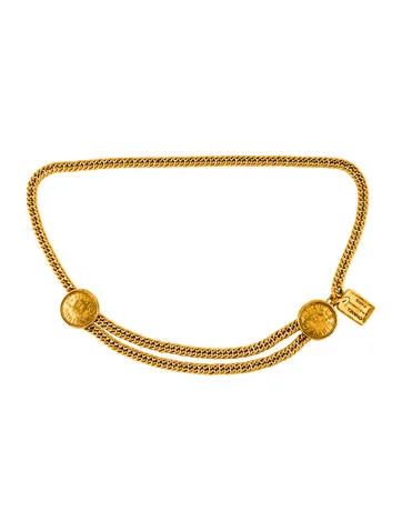 Chanel Vintage Chain-Link Waist Belt | The Real Real, Inc.