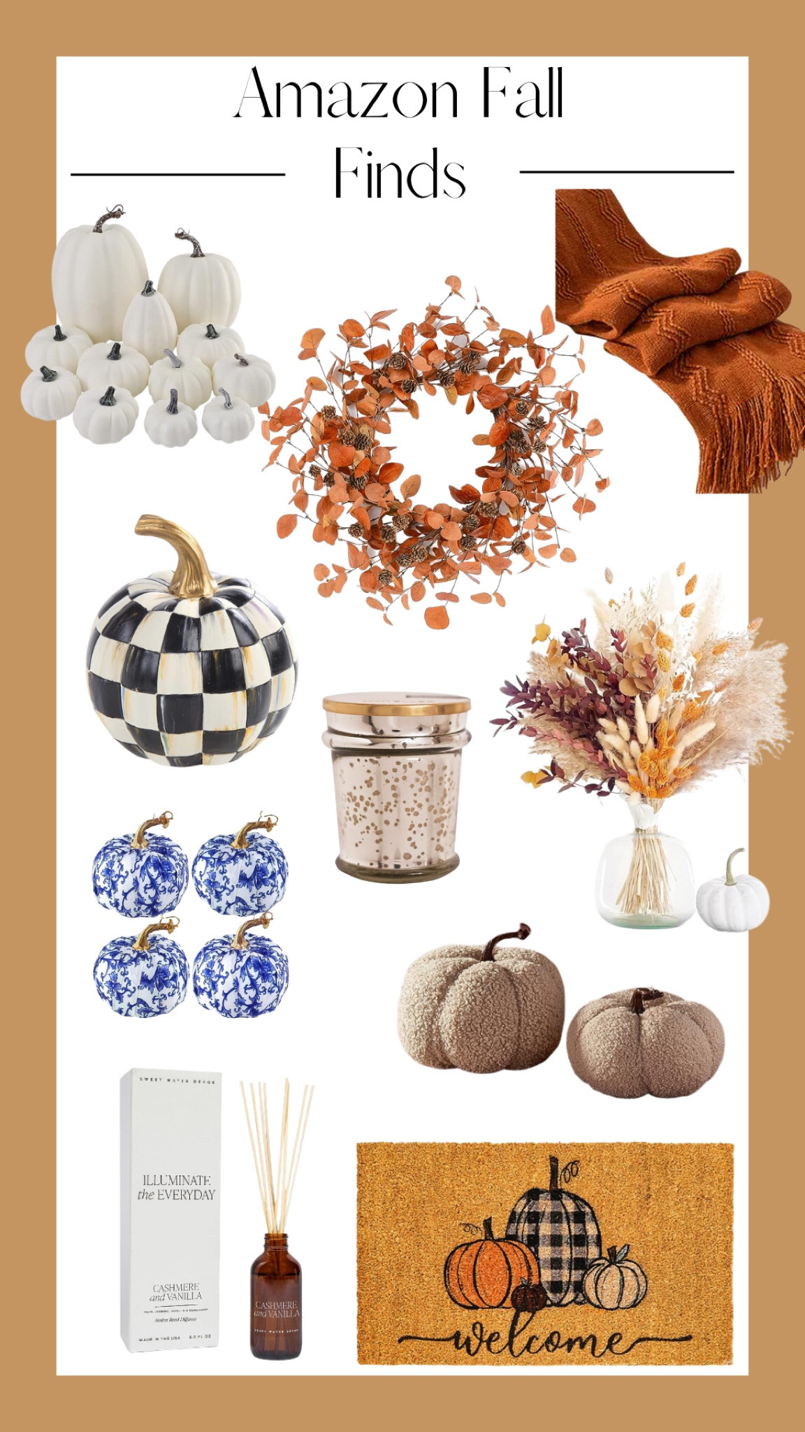 Amazon fall home decor finds 

#LTKunder50 #LTKhome #LTKSeasonal