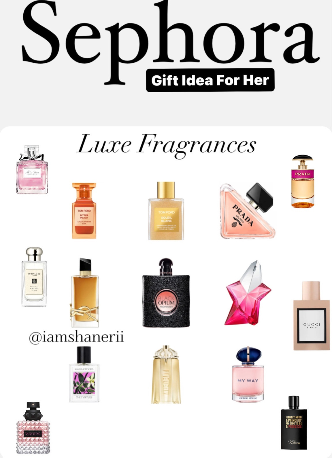 Gift Ideas For Her | Sephora 

Is there a beauty lover in your life? 

Sephora has made it easy for you with these holiday gift sets from some of our favorite beauty brands. 

Don’t forget there are only 2 more days left of the @sephora Gifts For All event, which ends 12/10. You can save 20% store wide or 30% off all Sephora Collection.

#giftideas #fragrance #perfume #sephora #sephorasales

#LTKGiftGuide #LTKHoliday #LTKsalealert