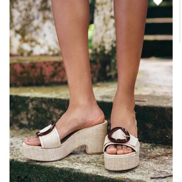 Cleia Platform Wedge Mules | Poshmark