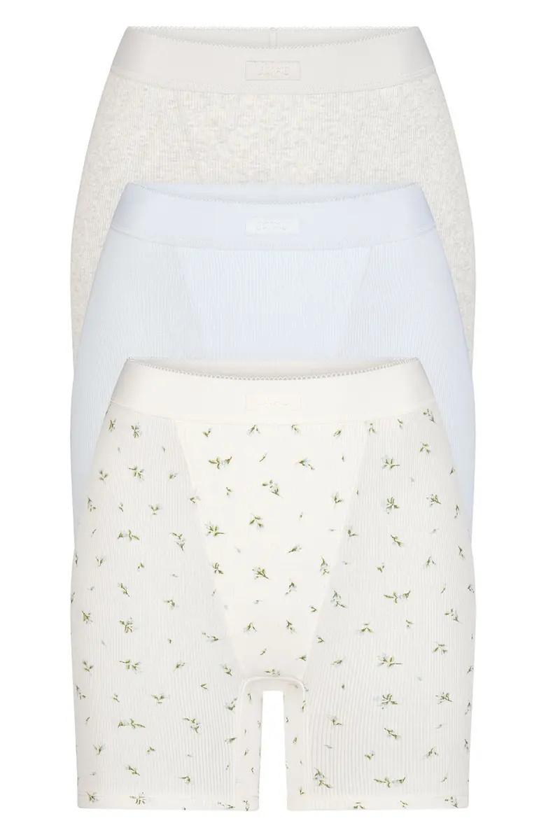 Assorted 3-Pack Cotton Rib Boxers | Nordstrom